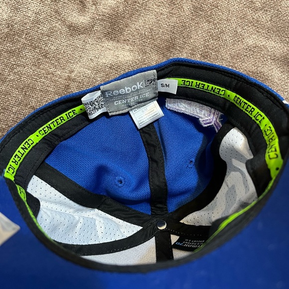 Reebok New York Rangers Hat - Limited Edition Purple & Bright Blue Cap - Picture 5 of 8